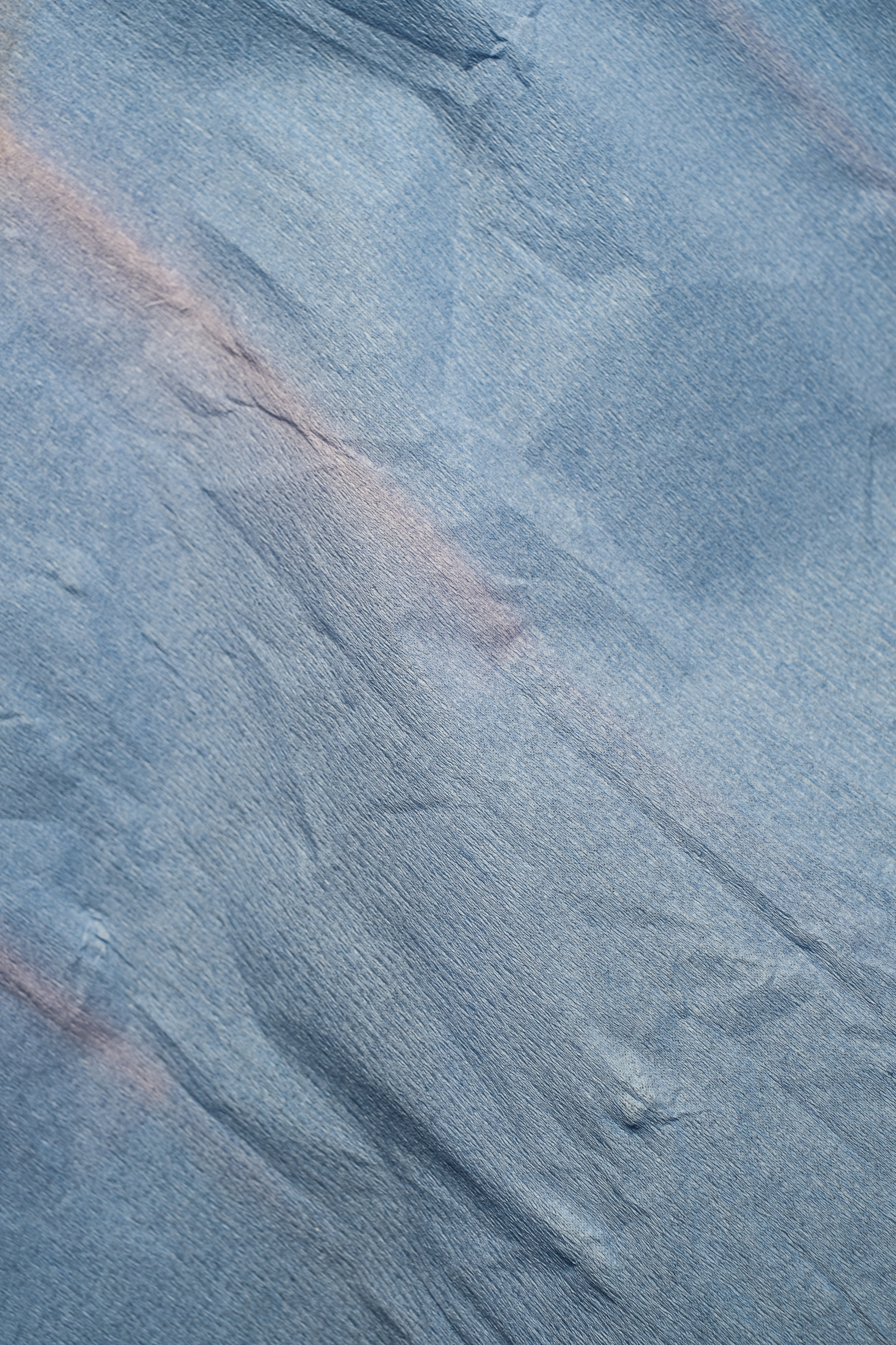 Blue Crumpled Paper